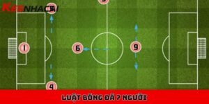 Luật bóng đá 7 người cơ bản, so sánh với sân 5 và sân 11 6 Luật bóng đá 7 người