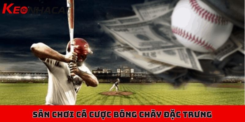 Cá cược bóng chày, luật chơi và các dạng kèo cơ bản cần biết 1 Sân chơi cá cược bóng chày đặc trưng, không nhầm lẫn với các môn khác