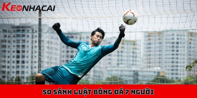 Luật bóng đá 7 người cơ bản, so sánh với sân 5 và sân 11 3 So sánh luật bóng đá 7 người so với các trận đấu 5 người hay 11 người
